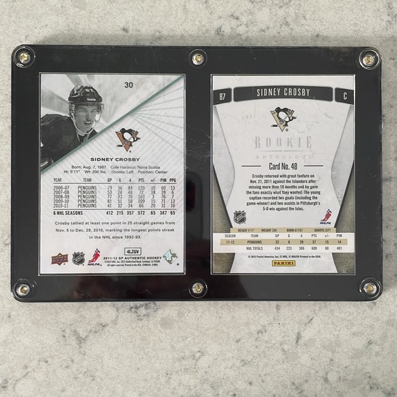 NHL Trading Card - Sidney Crosby - Picture 4 of 4